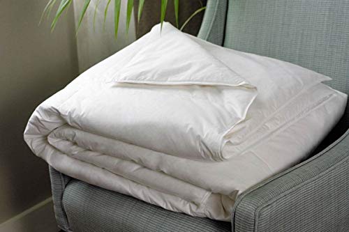 Westin Lightweight Down Blanket - Plush White Down Blanket with 100% Cotton Cover - Full/Queen (86" x 88")