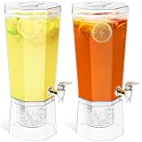 Lifewit 1 Gallon Drink Dispenser 2-Pack