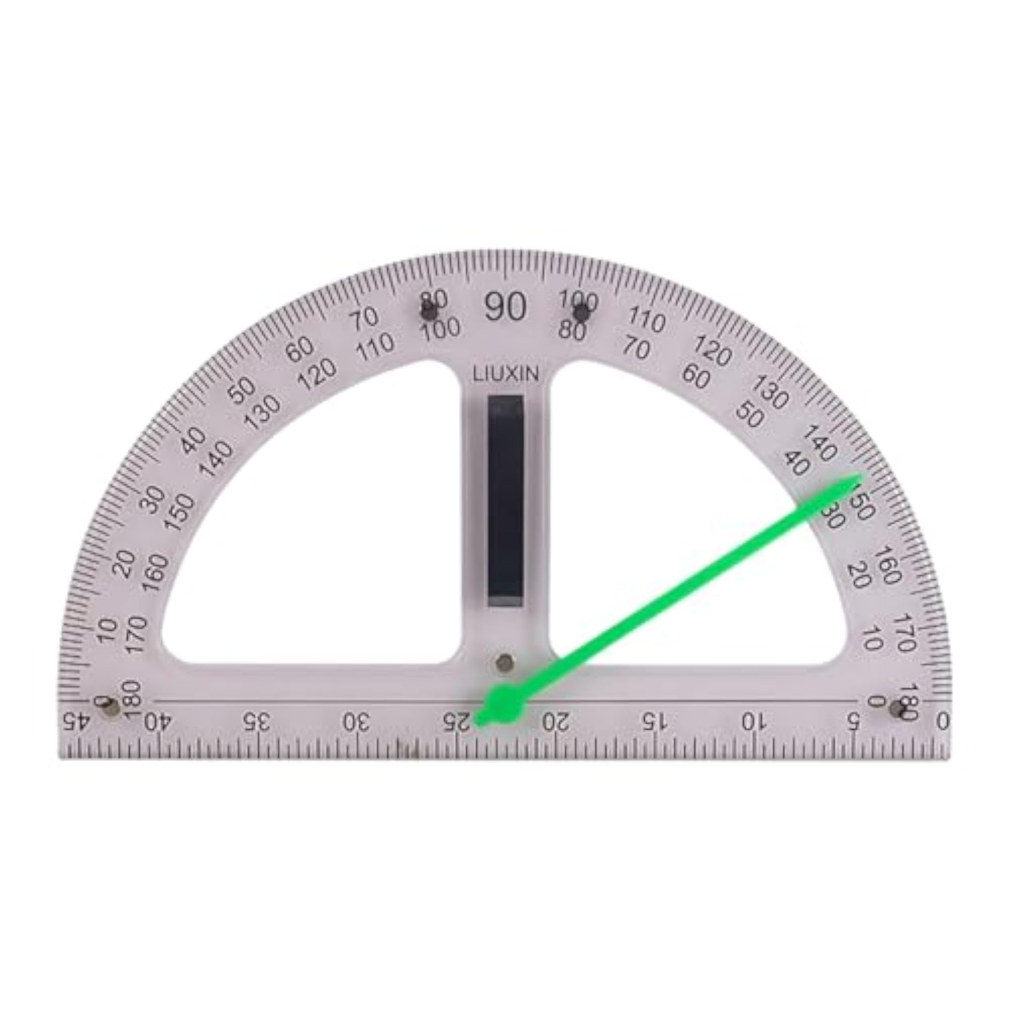 Large Geometry Math Ruler Teaching Ruler for Whiteboard, Black