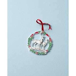 Lenox 894470 2023 Our 1st Christmas Tree Ornament, Deer Lenox 894470 2023 Our 1st Christmas Tree Ornament Deer
