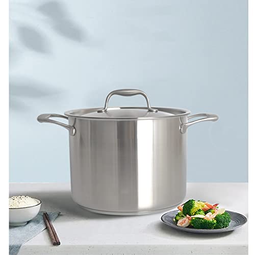 Grande casserole à soupe induction et marmite inox passe au four