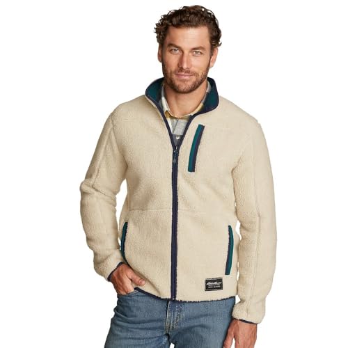 Eddie Bauer Men's Chilali Faux Shearling Fleece Jacket