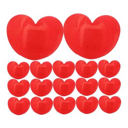 YARNOW 50 Piezas Parches para Heridas Pequeños Forma de Corazón Transpirables y Resistentes al Agua Unidades Portátiles para Protección Duradera de Cortes y Abrasiones para Uso Diario