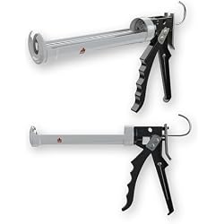 DCP Professional Gun 310 Caulking Gun 10 fl.oz. – Manual Tool for Silicone, Polyurethane, Acrylic, 12:1 Thrust Ratio