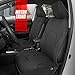Motor Trend AquaShield Waterproof Front Seat Covers, Black Seat Covers for Cars – Neoprene Front Car Seats Cover, SUV Seat Covers Protector - Car Interior Cover for Auto, Trucks, & Dog Owners