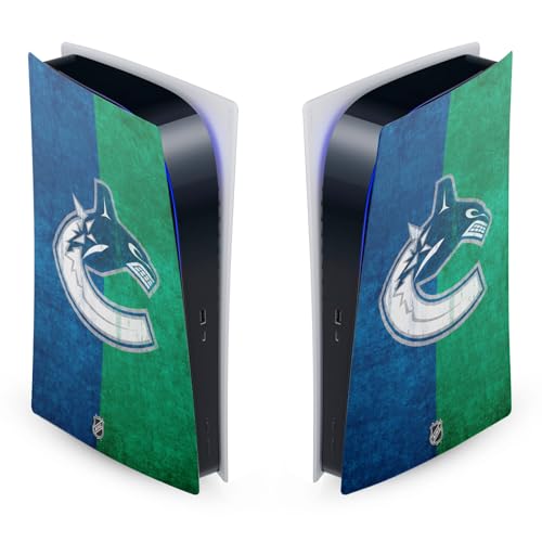 Plaque Frontale Vinyle PS5 Digital Edition Vancouver Canucks par Head Case Designs