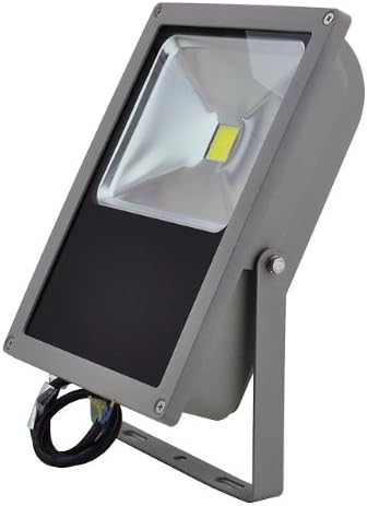 LEDwholesalers Series 3 Outdoor Security Flood Light 70 Watt, White, 3720WH …