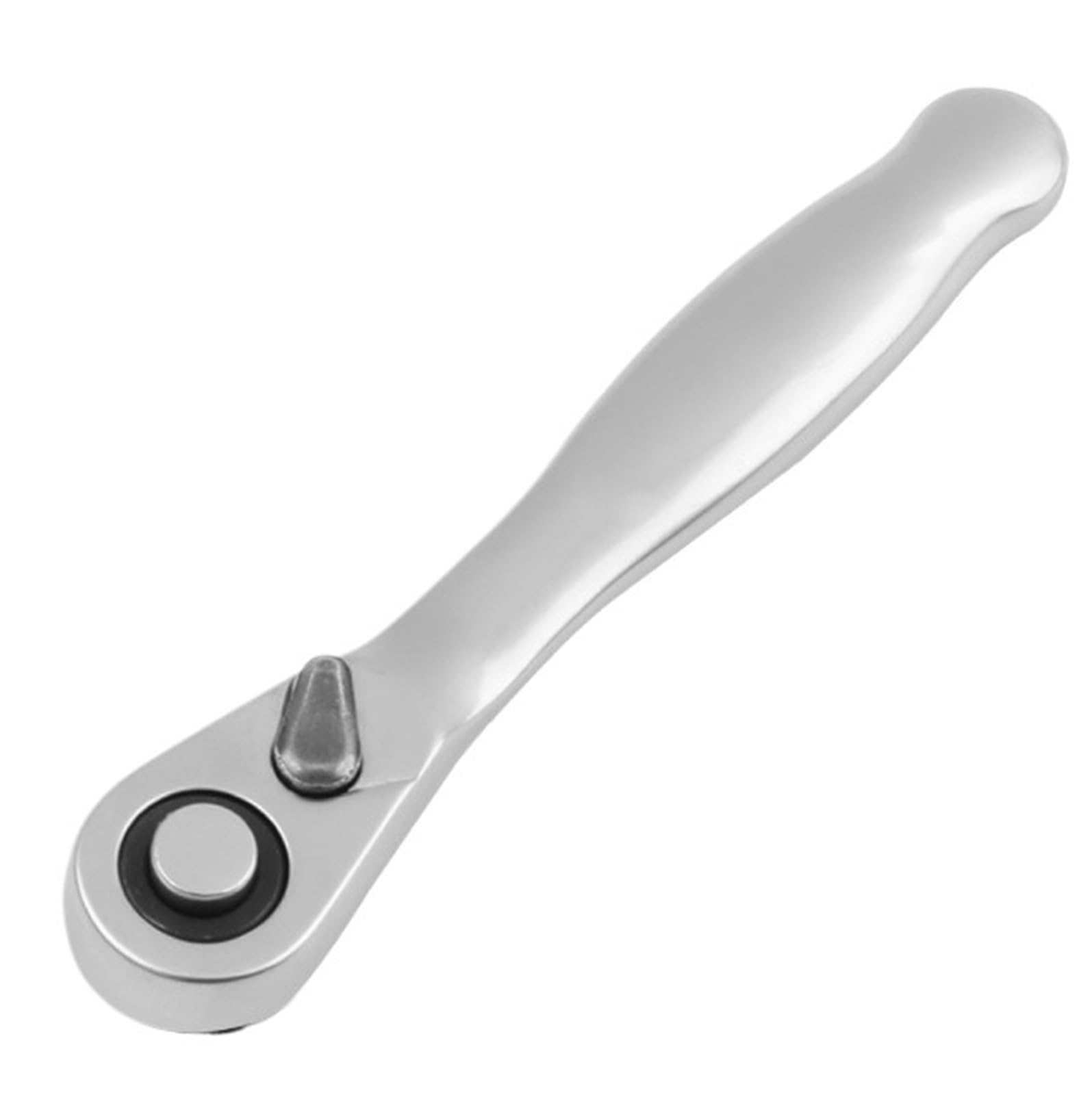 ZGUOUZANTYE Ratcheting Wrench Set, 72 Teeth Socket Mini Wrench 1/4 Inch Double Ended Quick Release Ratchet Hexagon Spanner Rod Screwdriver Bit Tool(1pc Socket Head)