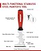 Goldblatt Drywall Hand Tool Kit - 14 in 1, 6 Pieces Stainless Steel Joint Knife, Taping Knives, Paniter Scraper, Mud Pan
