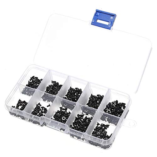 Laprite 500 PCs Alloy Steel Laptop Notebook Computer Screws Kit for IBM, HP, Lenovo, Samsung, Dell Sony, Toshiba – Set of 500 PCs