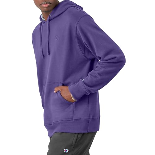 Champion Men's Hooded Zip, Fleece Lining, Sweatshirt (Big and Tall) - Image 4