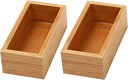 Ybmhome - Cajonera para cajón, marrón, 3 x 6 x 2
