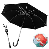 Parasol de chaise avec pince : excellente résistance au vent, conception à angle réglable et adapté à une utilisation en extérieur, parapluie de bateau