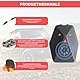 2 Stück Marderschreck Ultraschall Auto, Marderabwehr für Auto Anschluss an 12V Autobatterie, Marderfrei Auto Ultraschall 14-60kHz, Marderschutz Mobil Sofortiger mit Blitzlicht für Motorraum, kfz