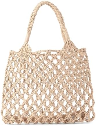 Amazon | 【141325111160620】ユニ マクラメトートバッグ UNI-251160