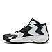 SHAQ Devastator 2.0 High Top Basketball Shoes for Men, Indoor or Outdoor Court Basketball Mens Sneakers - Black, White, Green or Blue Size 8 to 13 - Black/White, 9 Medium