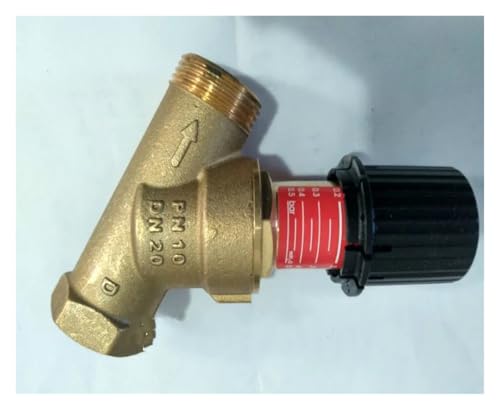 Contrôle différentiel de pression DN20 en laiton pour collecteur d'eau de chauffage - 4