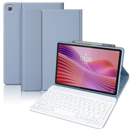 KTOITION Funda con Teclado para Lenovo Tab 10.1