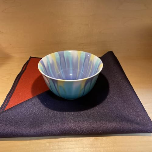 Kutani Yakichi Tokuda Rice Bowl, Matcha Bowl, Pottery, Lacquerware