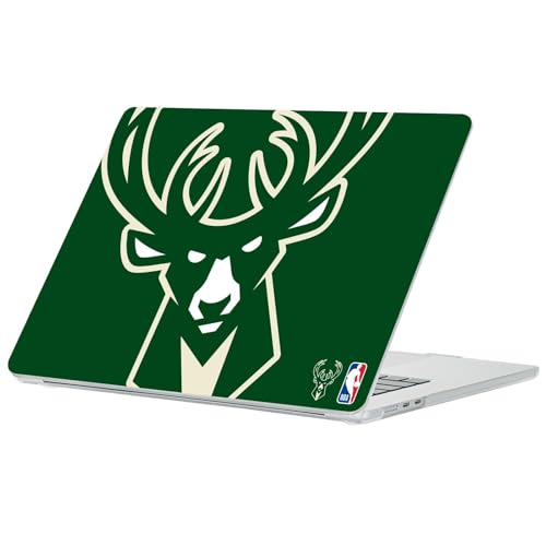 Coque MacBook Air 13.6" NBA Milwaukee Bucks Head Case Designs coque armure transparente