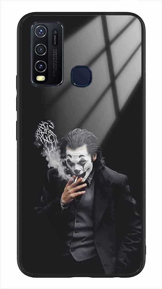 Ndcom For Smok Joker Printed Glass Case Cover For Vivo