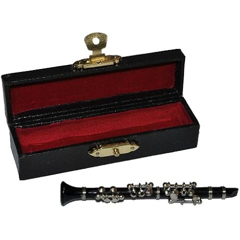 alles-meine.de GmbH Klarinette mit Kasten - Metall Miniatur Maßstab 1 Cover