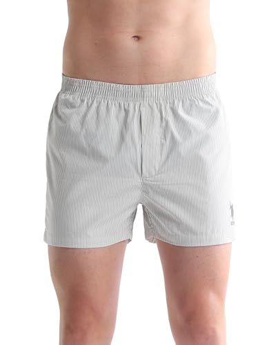 Image of U.S. Polo ASSN. Mens EX004 Cotton Striper Essential True Inner Boxer -Pack of 1