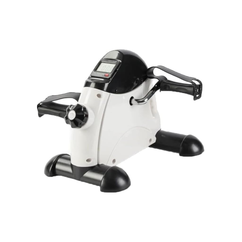 Home Pedal Exerciser Under met LCD-schermen, compacte hometrainer onder bureaufiets Pedaaltrainer, arm- en beenrevalidatiemachine