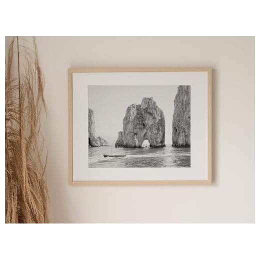 NATVVA Italy Photography in Black and White Canvas Print Capri Italy Coast Poster Wall Art Painting For Master Bedroom Italian Coast Wall Decor Unframed