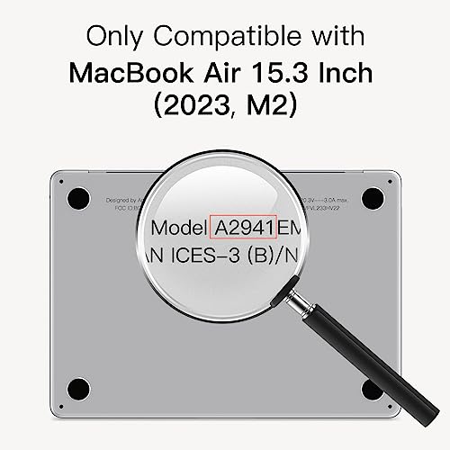 JETech Screen Protector for MacBook Air 15-Inch (M2-M5, 2023-2026), Anti-Glare PET Matte Film, Anti-Fingerprint, 2-Pack - Image 3