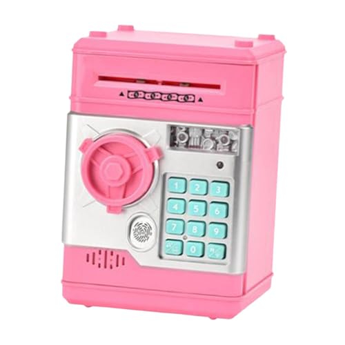 Tirelire électronique rose pour enfants de 3 à 8 ans avec code - 8