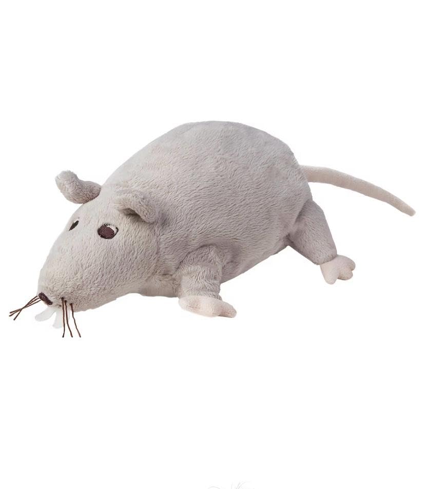 Generisch Ratte Maus Grau Gosig Ratta Plüschtier - L23 cm