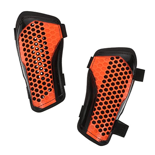 Milisten 1 Par Espinilleras Espinilla Tobillo Protector De Rodilla Taekwondo Ahorrador De Rodilla Adulto Engranajes Ligero Almohadillas Comodidad Guardia Gimnasia Resina Naranja