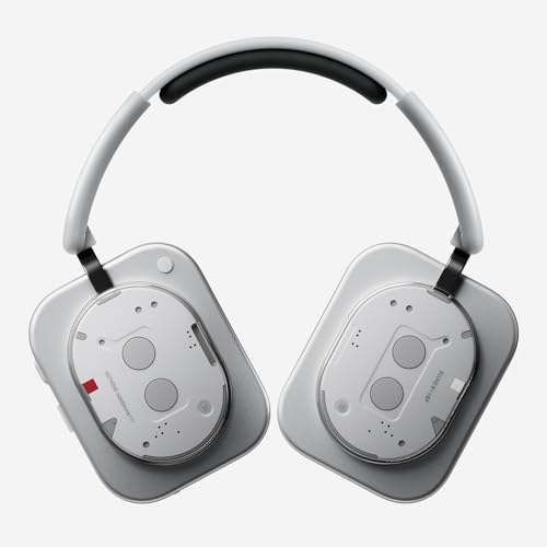 Image of CMFF Headphones (1) One Hybrid Active Noise Cancelling Headphones, Wireless Over-Ear Headphone with 6 Mics, 81Hrs Playtime, Hi-Res Audio, KLF-Tuned, Spatial Sound, Comfort Fit & Fast Charging Black