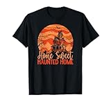 Photo Gallery halloween halloween sweet haunted home spooky full moon maglietta Photo Gallery halloween halloween sweet haunted home spooky full moon maglietta