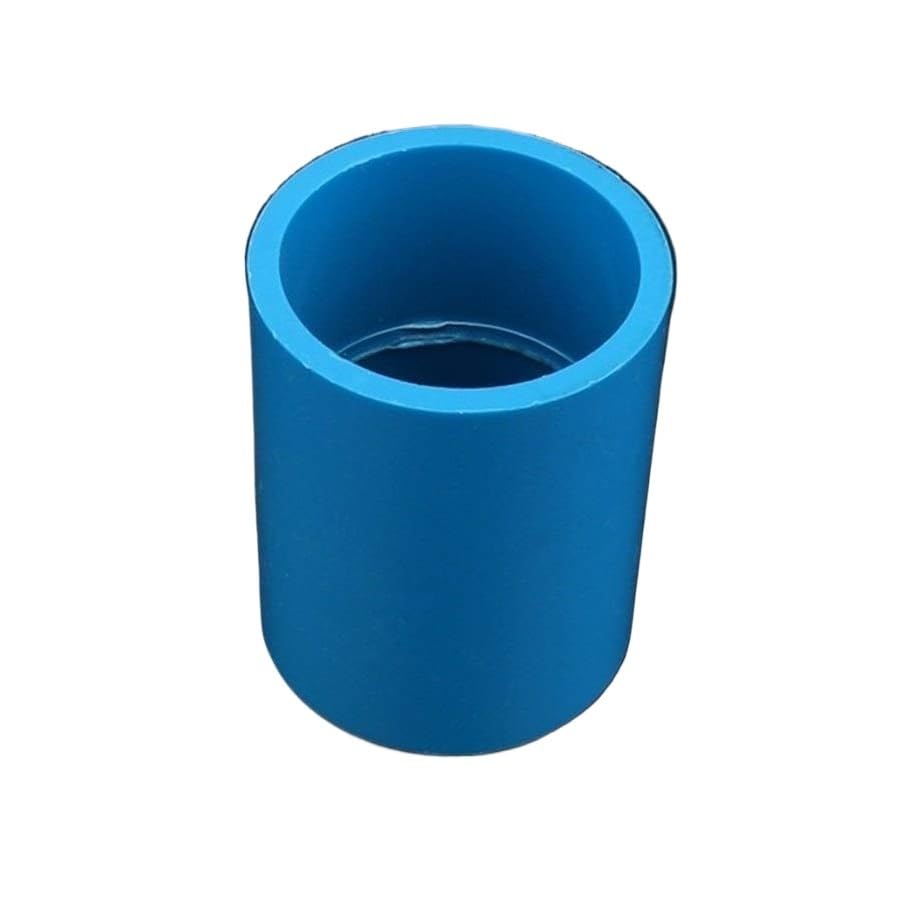 Raccords de plomberie, 10 pièces de joints en PVC, connecteurs d'eau de jardin, raccords de fontaine d'eau de réservoir d'aquarium, système d'irrigation, connecteur de tuyau, conduits(Blue,50mm)