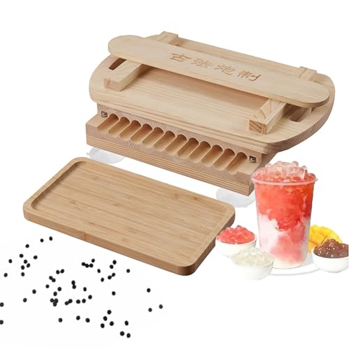 Tapioca - Máquina para hacer perlas para té de burbujas y té con leche, máquina manual para hacer bolas para tienda de postres