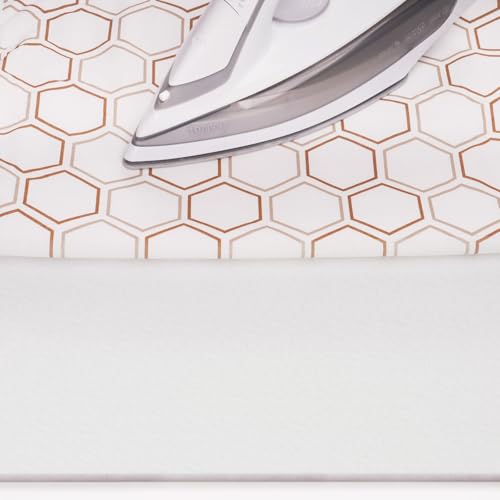 Image of SheeChung Ironing Board Pad Only,Fit Ironing Boards Up to 57 inchx21 inch,Cut to Desired Sizes,450G /M Ultra Thick Replaceable Ironing Padding,Universal Premium Felt Ironing Board Pad