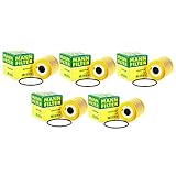 Mann Set of 5 Engine Oil Filters For Volvo C70 S60 S70 V40 V70 XC90 L4 L5 L6 V8