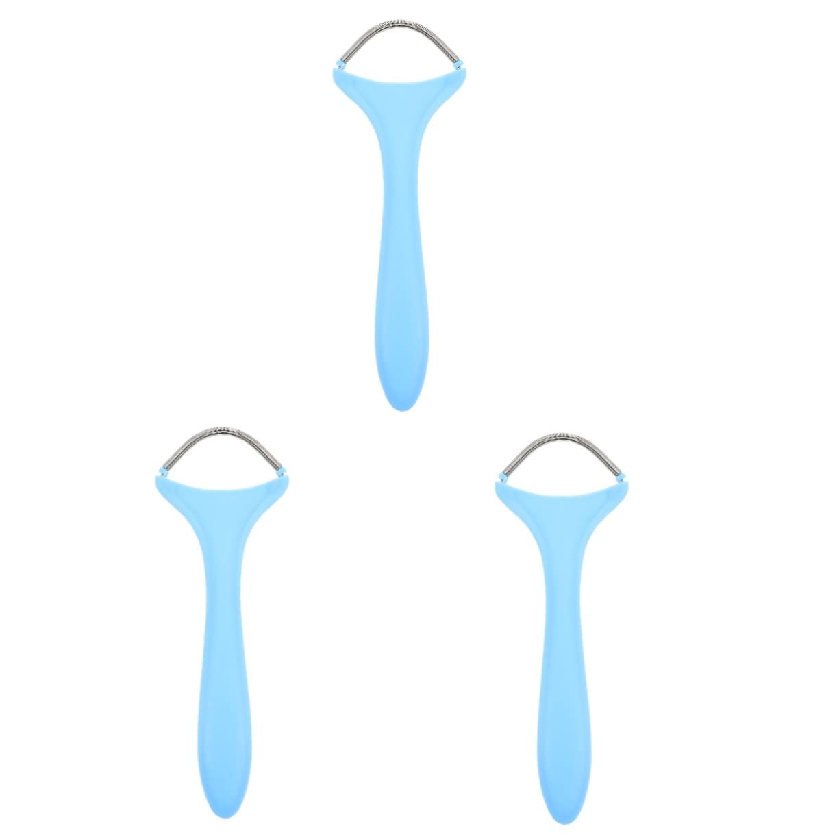 Mikinona 3pcs Hair Remover Spring Threading Epilator Facial Hair Removal Tool Random Color