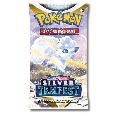Pokemon Sword & Shield Silver Tempest Booster Pack | Alolan Vulpix