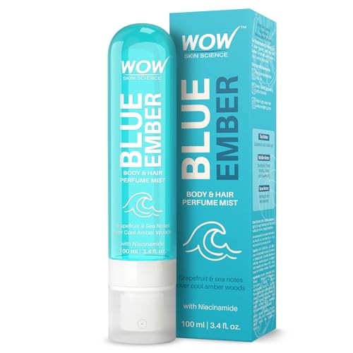 WOW Skin Science Blue Ember Unisex Body & Hair Perfume Mist | Fre...