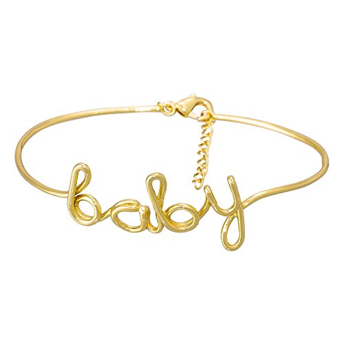 Preisvergleich Produktbild 'Armreif Personalisierte "Baby Gold Idee Geschenk Weihnachten