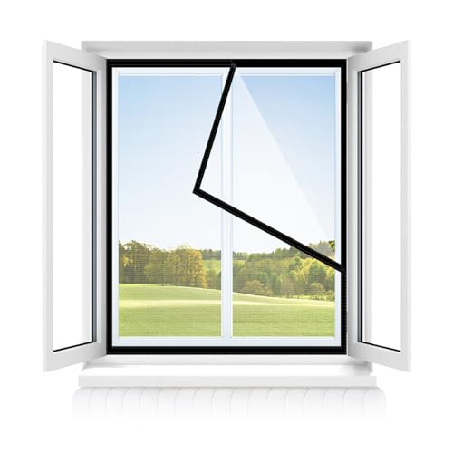 80x165cm,Malla Mosquitera Ventana, Anti-Mosquito, Anti-Insecto Adecuado para Puertas y Ventanas