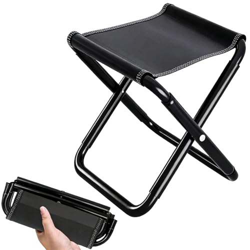 Vauki Taburete plegable para camping portátil