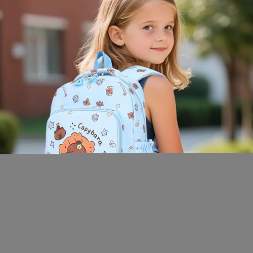 Sac à dos Capybara avec trousse et sac repas pour adolescent et étudiant - 2