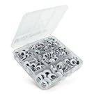 520 Pcs Wiggle Googly Eyes with Self-Adhesive, 6mm 8mm 10 mm 12mm 15mm Mixed Packaging (Black and White)