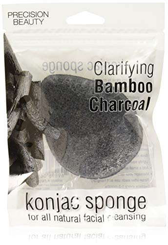 Bamboo Charcoal Konjac Sponge Facial Cleansing