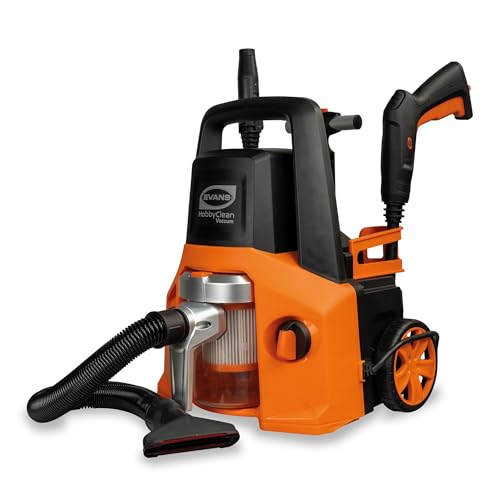 EVANS Hidrolavadora Eléctrica 4 en 1 1400 PSI 8L/min 2 HP Aspiradora y Sopladora