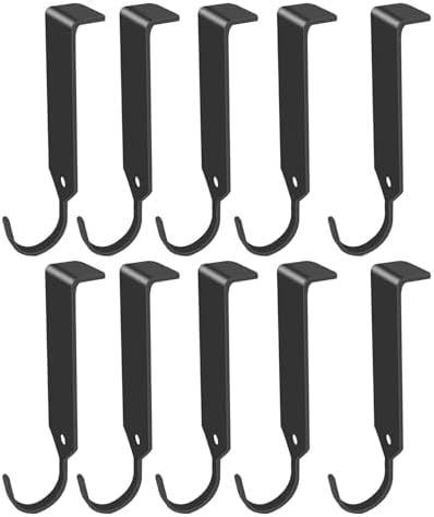 Dmore 10 ganchos de aço inoxidável para pendurar - apenas para su...